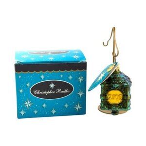 2006 Christopher Radko Marshall Fields Clock Gem Christmas Ornament # 3011311